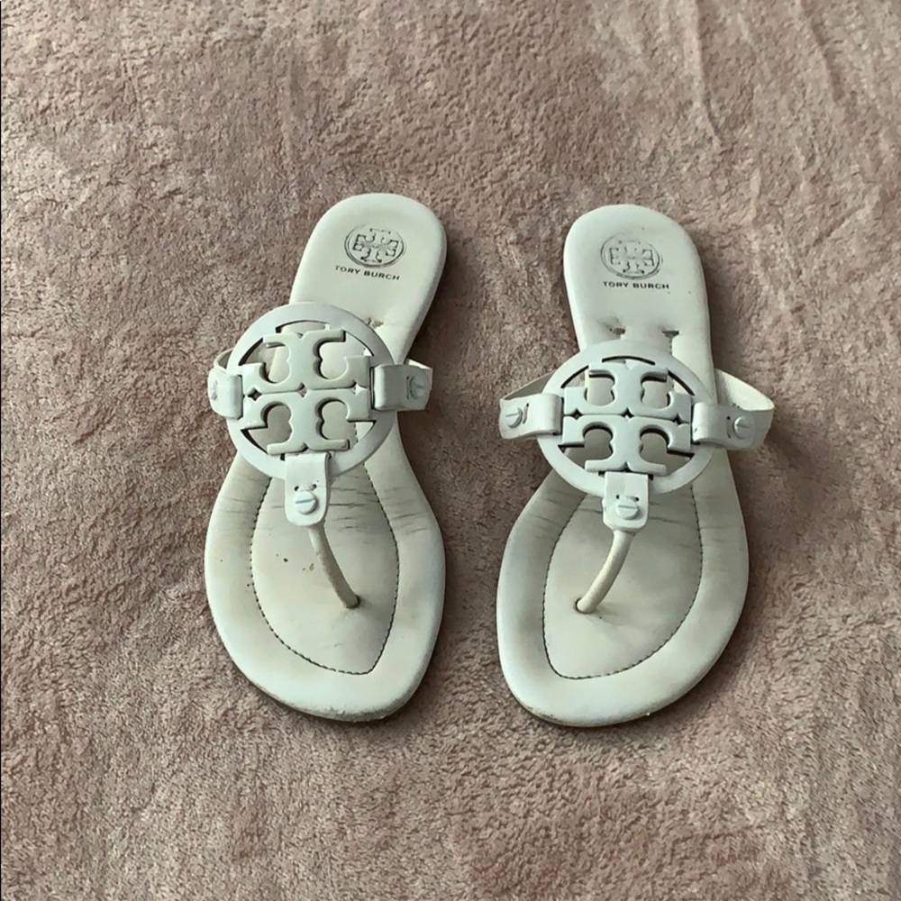 Tory Burch sandals.